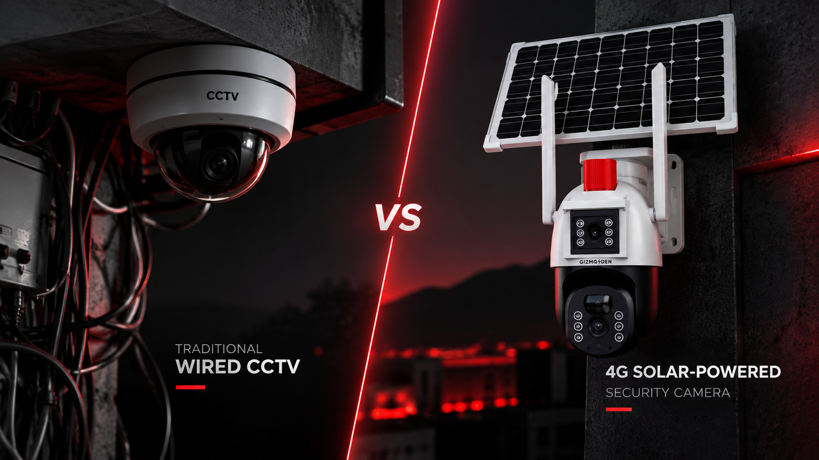 Solar CCTV Camera vs Traditional CCTV: Which One Is Right for You?